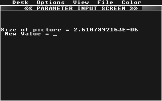 Fractal Chaos atari screenshot